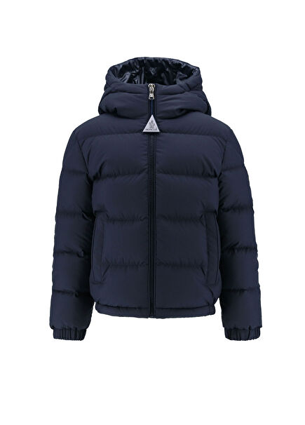 Taidu Lacivert Kapüşonlu Erkek Çocuk Puffer Ceket