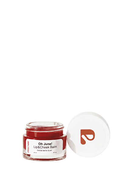Oh June Lip Cheek Balm Pancar ve Kille Renklendirilmiş Doğal Renk Dudak Balmı 20 ml