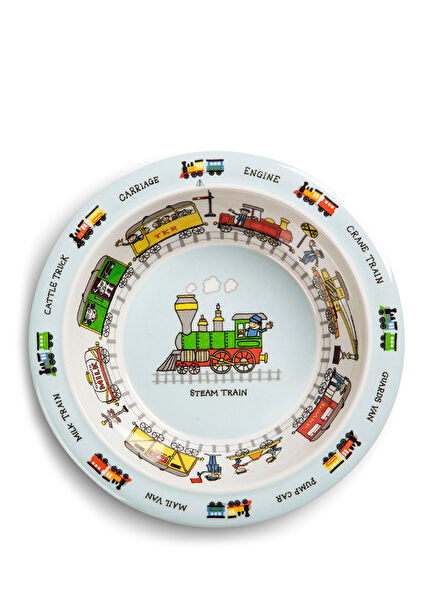 Trains Melamin Çocuk Mama Kasesi