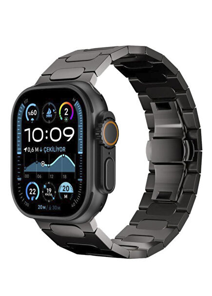 Titanova Apple Watch Uyumlu Titanyum Akıllı Saat Kordon