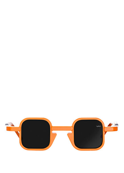 WL0067 Orange Unisex Sunglasses