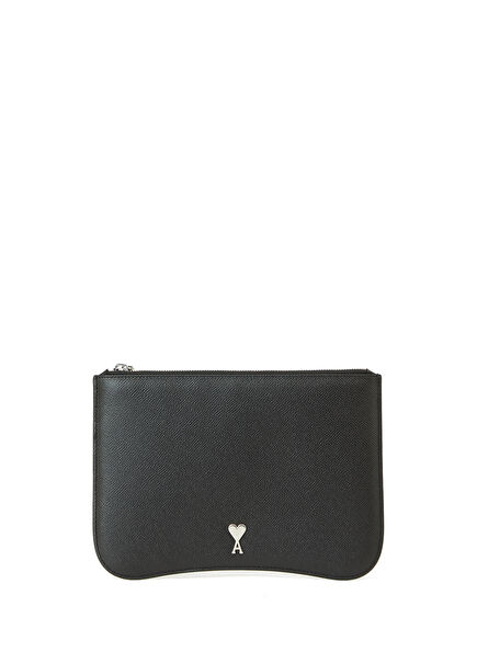 Black Men's Leather Hand Portfolio