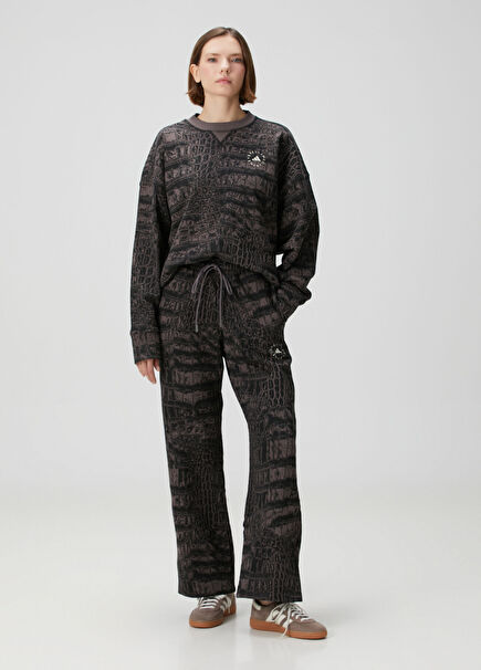 by Stella Mccartney Black Patterned Sweatpants