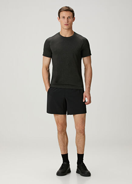 Classic Fit Pace Breaker Siyah Şort