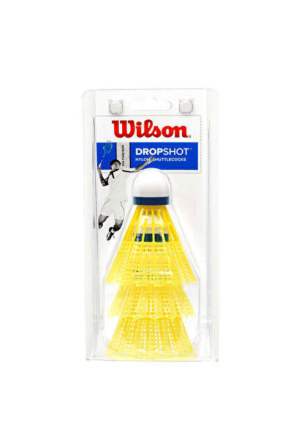 WRT6048YE Dropshot 3 Clamshel Ye Badminton Topu