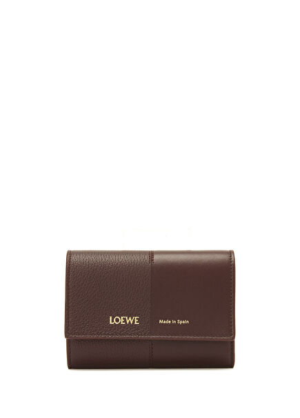 Small Dark Burgundy Women's Leather Wallet