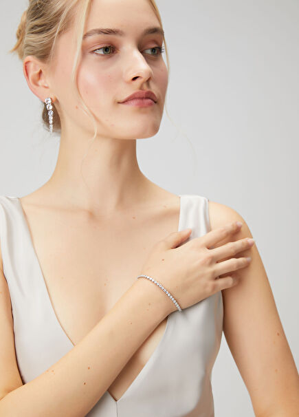 Silver Kadın Su Yolu Bileklik