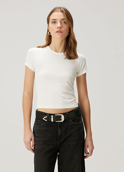 Luca Baby Beyaz T-shirt