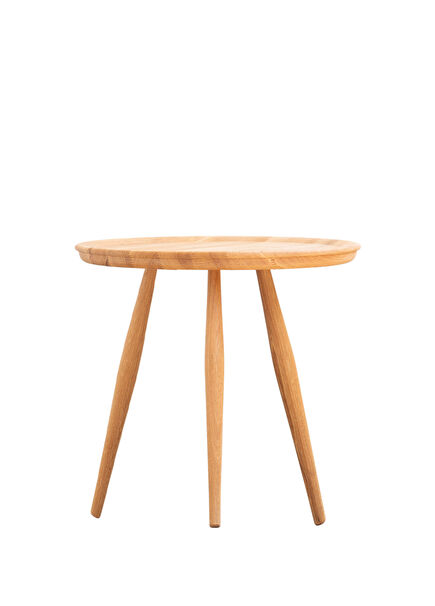 Hans Keten Yağlı Meşe Yan Sehpa