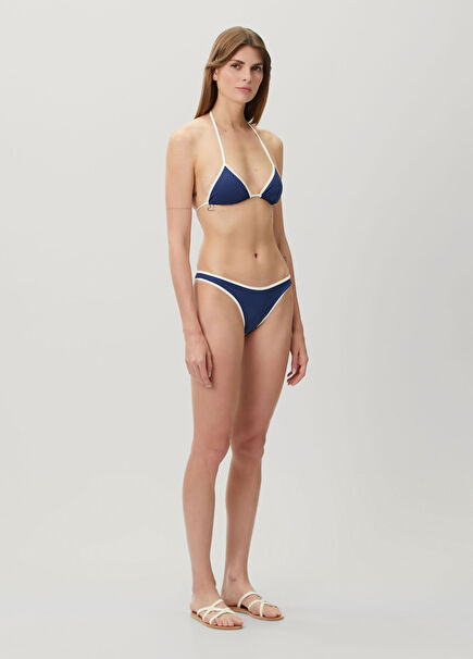 Naomi Navy Blue String Bikini Bottoms