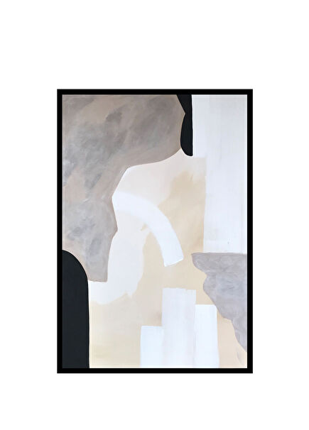 Beigy Kanvas Üzeri Akrilik El Yapımı Resim