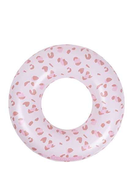 Old Pink Leopard Girls' Swim Ring