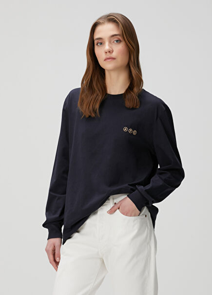 Navy Blue Sweatshirt