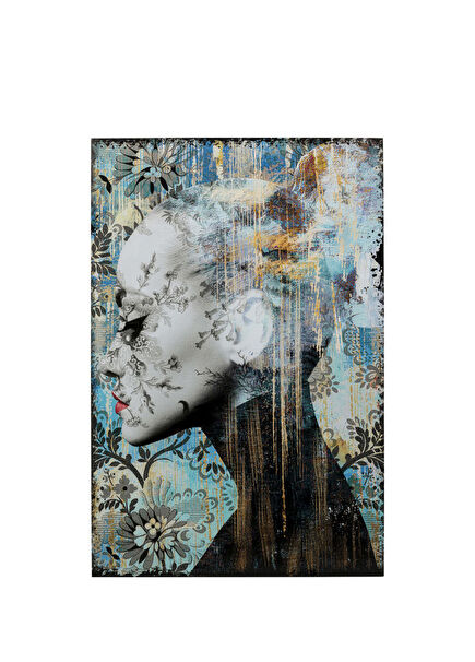 Lady Flower Cam Resim 100x150cm