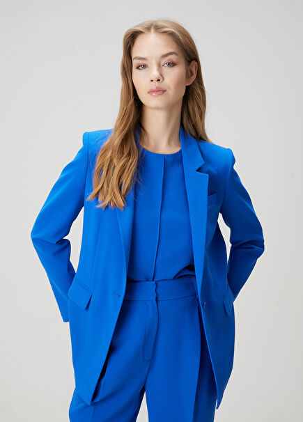 Saks Krep Blazer