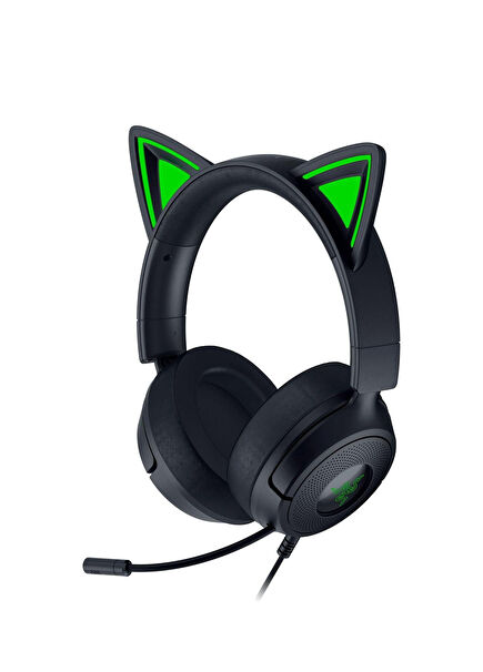 Kraken Kitty V3 X Black Over-Ear Gaming Headset RZ04-05350200-R3M1