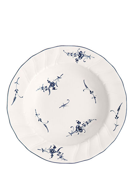 Old Luxembourg Porselen Çukur Tabak 23 cm