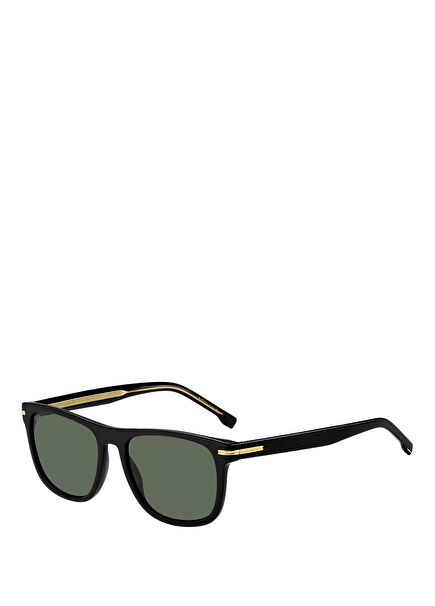 Boss 1626/S 807QT Black Acetate Men's Sunglasses