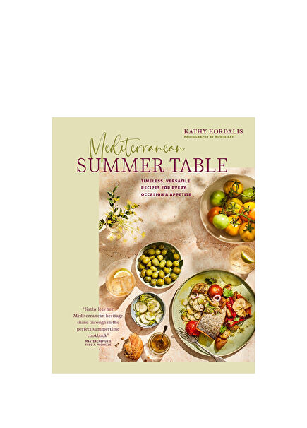 Mediterranean Summer Table Foreign Language Cookbook