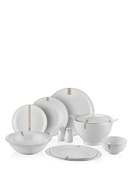 Kimberley Bone China 60 Parça 12 Kişilik Yemek Takımı