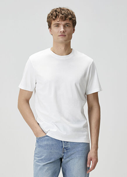 Beyaz Basic T-shirt