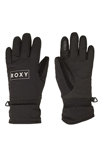 Freshfield Girl Gloves Siyah Kız Çocuk Kayak Eldiveni