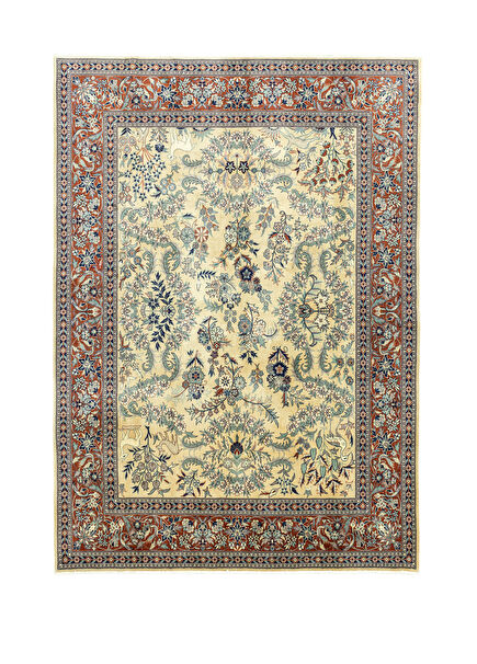 Alvand Floral Handwoven Persian Carpet 202 x 251 cm