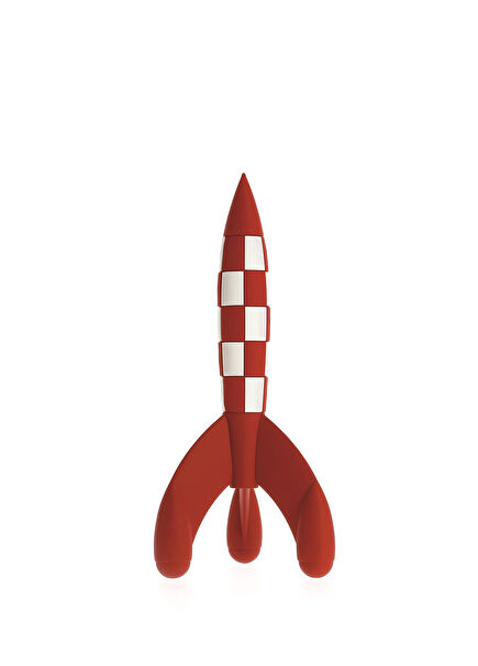 Tintin Rocket Figure 17 cm