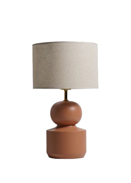 Capri Salmon Wooden Lampshade