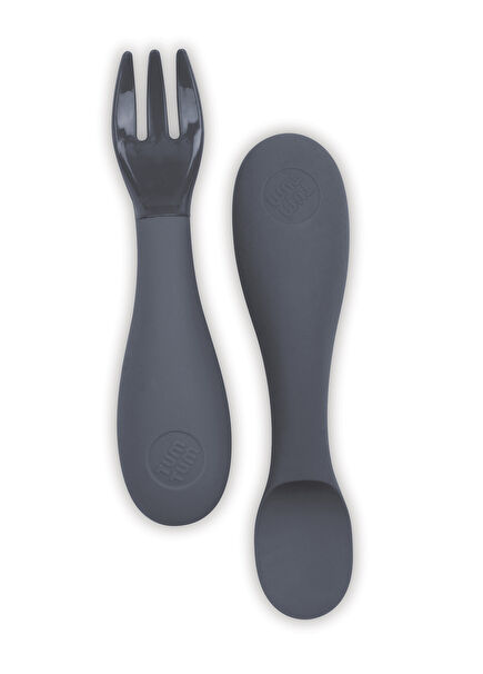 Kev Koala Carrying Case Silicone Fork and Spoon Set