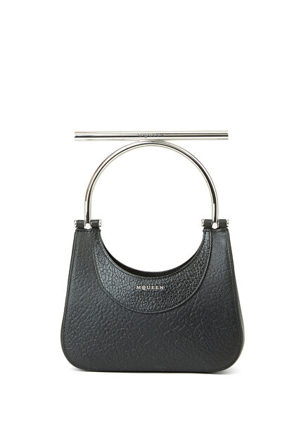 Siyah Silver Kadın Deri Çanta