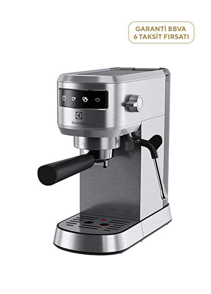 E6EC1-6ST Explore 6 Gri İnox Espresso Makinesi