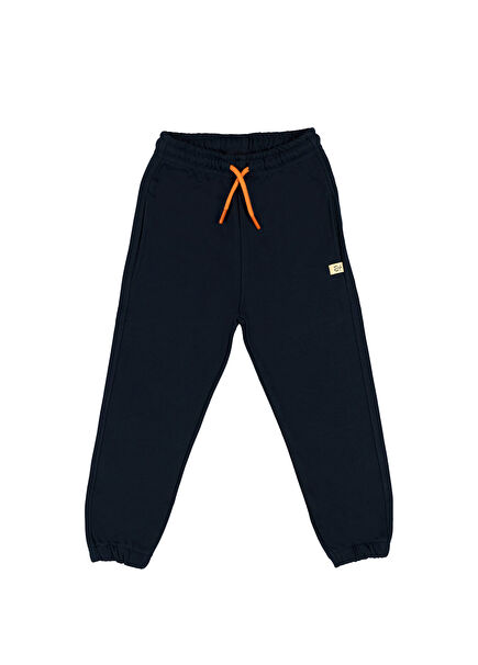 Tag Your Dreams Navy Blue Orange Cord Boy's Jogger Tracksuit