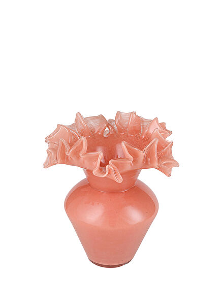 Gala Pink Glass Medium Size Vase
