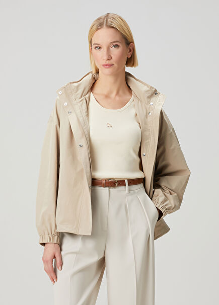 Sand Windbreaker Jacket