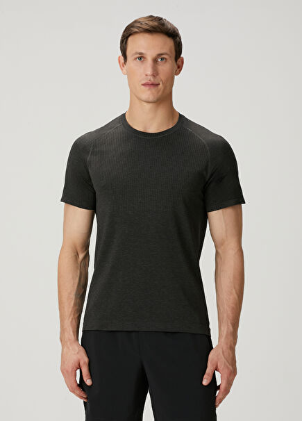 Metal Vent Tech Siyah Gri T-shirt