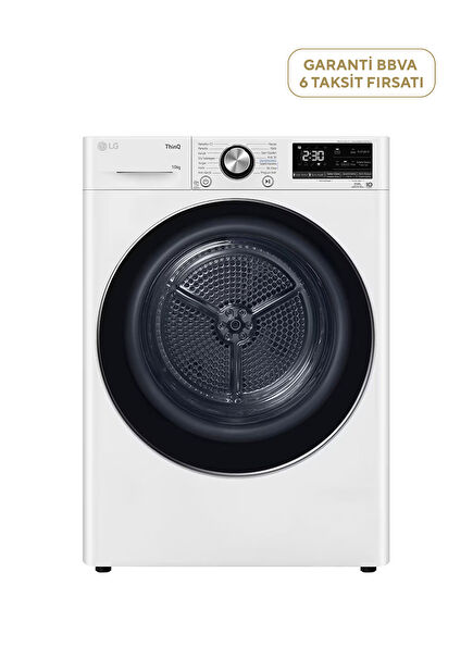 Dual Inverter ThinQ Beyaz Isı Pompalı Kurutma Makinesi 10 Kg