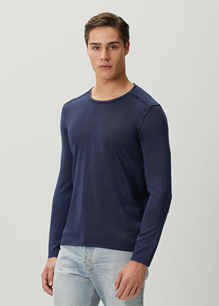Walter Lacivert Uzun Kollu T-shirt