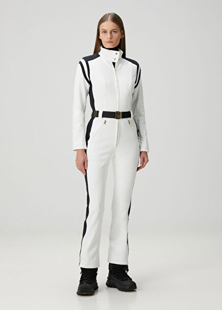 Janny White Ski Jumpsuit