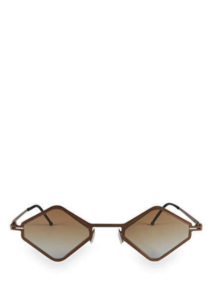 Alaya BK Metal Brown Women's Sunglasses