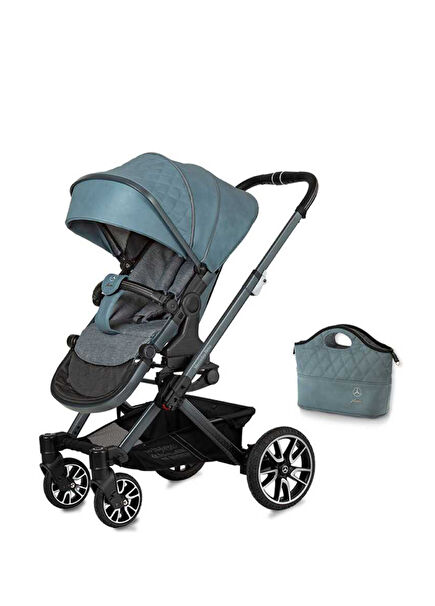 Avantgarde Denimblue Blue Travel System Baby Stroller