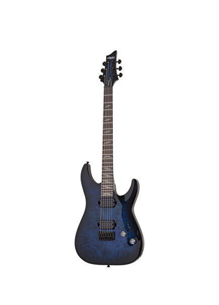 Omen Elite-6 See Thru Blue Burst Electric Guitar