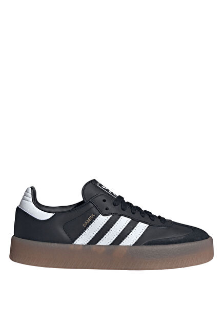 Sambae Black Women's Leather Sneaker