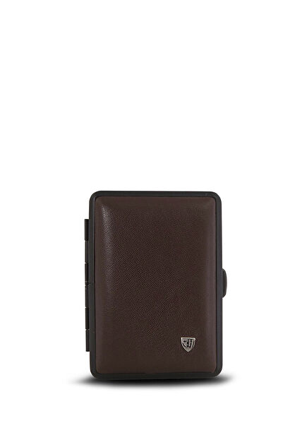 Germany 12'li Deri Kısa Sigara Tabakası 