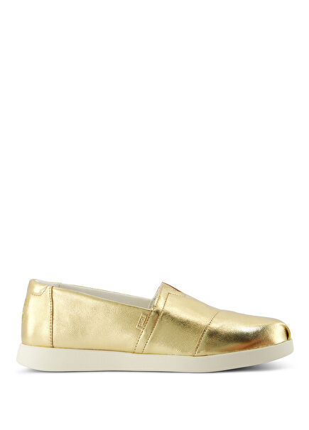 10021745 Alpargata Plus Metallic Napa Deri Kadın Espadril