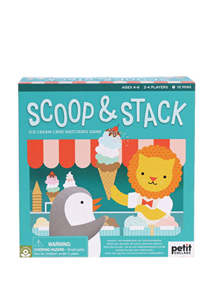 Scoop & Stack Card Matching Educational Toy