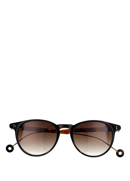 HS828 48 S04 Siyah Asetat Erkek Güneş Gözlüğü