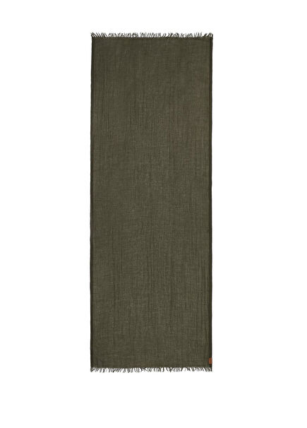 Dark Khaki Women's Cashmere Shawl