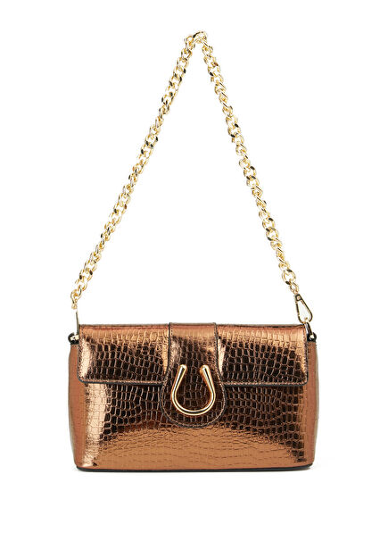 Bronze Women's Leather Bag