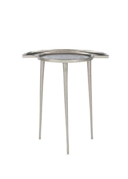 Dayle Gümüş Yan Sehpa